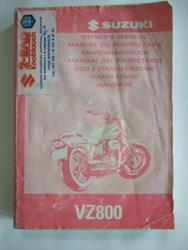 Suzuki Fahrerhandbuch VZ800 (V=1997)