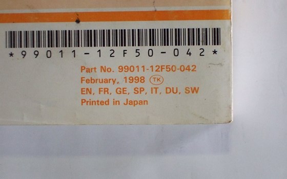 Suzuki Fahrerhandbuch GZ125 (X=1999) - Bild 3