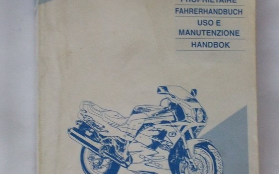 Suzuki Fahrerhandbuch GSX-R1100W (S,T=1995,1996) - Bild 1