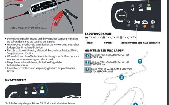 Batterie Charger MXS 3.6 A - Bild 2
