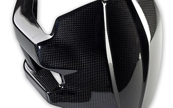 Ducati MTS1200 S / ST / GS Kohlefaser Hinterer Spritzschutz - Bild 1