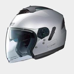 NOLAN N43E Classic N-Com silber XS-01