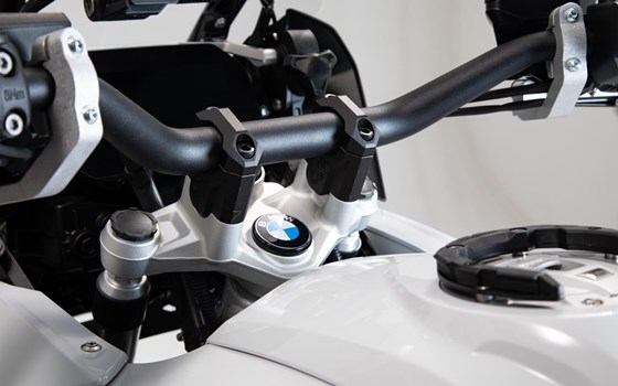 Lenkererhöhung. H=40 mm. Schwarz. R1200GS (12-18), R1250GS (18-). - Bild 2