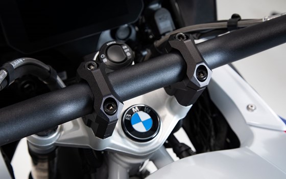 Lenkererhöhung. H=40 mm. Schwarz. R1200GS (12-18), R1250GS (18-). - Bild 4