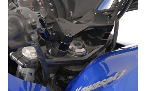 Lenkererhöhung. H=20 mm. Schwarz. Kawasaki Z750/R/S, Z1000. - Bild 1