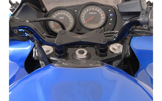 Lenkererhöhung. H=20 mm. Schwarz. Kawasaki Z750/R/S, Z1000. - Bild 3