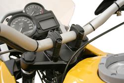 Lenkererhöhung. H=30 mm. Schwarz. BMW R 1200 GS/Adv, F 800 GS Adv.