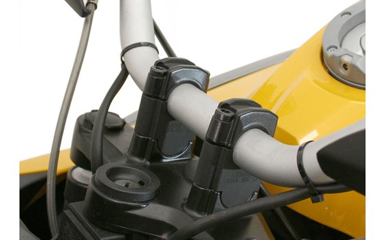 Lenkererhöhung. H=30 mm. Schwarz. BMW R 1200 GS/Adv, F 800 GS Adv. - Bild 2