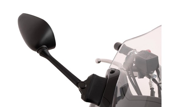 Spiegelverlängerung. Kontur-Distanzstück. Schwarz. SUZUKI. GSF 650S. - Bild 1 Spiegelverlängerung. Kontur-Distanzstück. Schwarz. SUZUKI. GSF 650S. - Bild 1