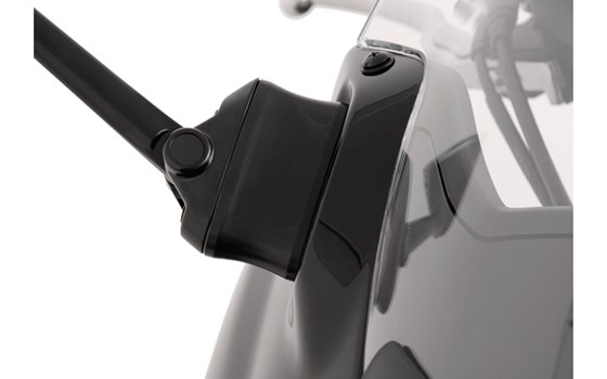 Spiegelverlängerung. Kontur-Distanzstück. Schwarz. SUZUKI. GSF 650S. - Bild 2 Spiegelverlängerung. Kontur-Distanzstück. Schwarz. SUZUKI. GSF 650S. - Bild 2