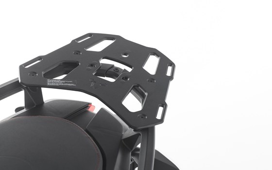 ALU-RACK Gepäckträger. Schwarz. Ducati Multistrada 1200/S, Hyperstrada. - Bild 1