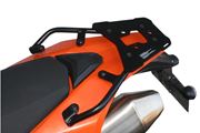 ALU-RACK Gepäckträger. Schwarz. KTM LC4 690 Enduro (07-18).