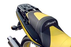 ALU-RACK Gepäckträger. Schwarz. Yamaha FZS 600 Fazer (97-03).