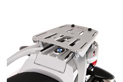 ALU-RACK Gepäckträger. Silbern. BMW F 650 GS / Dakar, G 650 GS / Sertão.