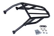 Stahlrohr-Gepäckträger. Schwarz. Yamaha XT 600 (90-03).