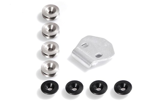 Adapterkit für STEEL-RACK Gepäckträger. Für TRAX Topcase. - Bild 1