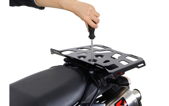 Erweiterung für ALU-RACK Gepäckträger. 43x27 cm. QUICK-LOCK. Aluminium. Schwarz. - Bild 3