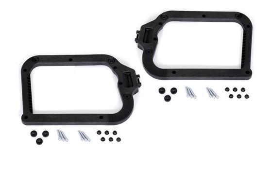 Adapterkit für EVO Kofferträger. Für Hepco & Becker. Montage: 2 Kunststoff-Koffer. - Bild 1