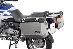 EVO Kofferträger. Schwarz. BMW R1100GS/ R1150GS/ R1150GS Adventure.