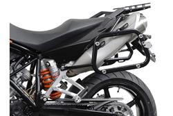 EVO Kofferträger. Schwarz. KTM 990 SM / SM-T / SM-R / 950 SM.