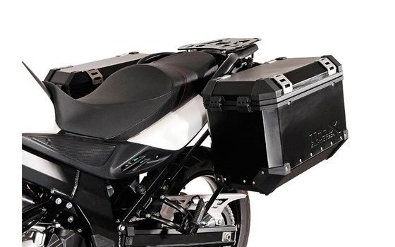 EVO Kofferträger. Schwarz. Suzuki DL 650 (11-16). - Bild 1