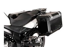 EVO Kofferträger. Schwarz. Suzuki DL 650 (11-16).