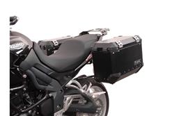 EVO Kofferträger. Schwarz. Triumph Tiger 1050 (06-12).