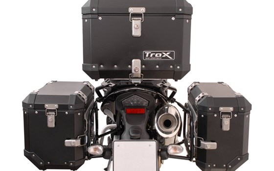 EVO Kofferträger. Schwarz. Triumph Tiger 1050 (06-12). - Bild 5