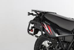 EVO Kofferträger. Schwarz. Verstärkt. Kawasaki KLR650 (08-18).