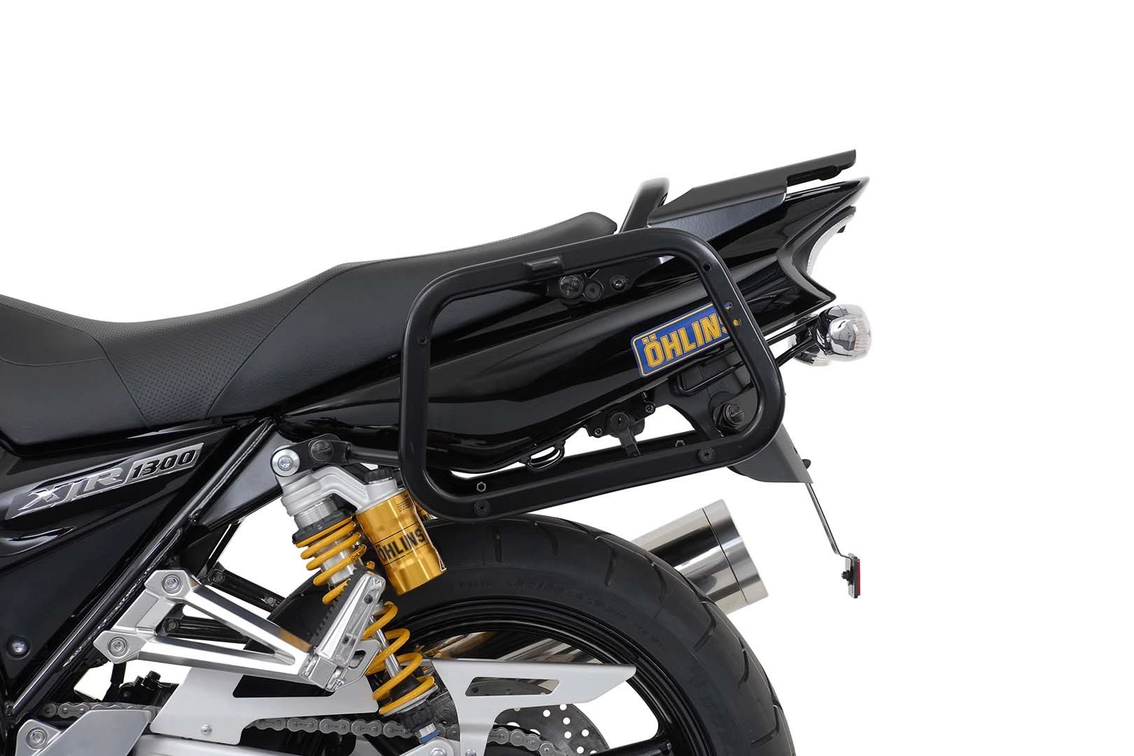 EVO Kofferträger. Schwarz. Yamaha XJR 1200 (95-99) XJR 1300 (98-14 ...