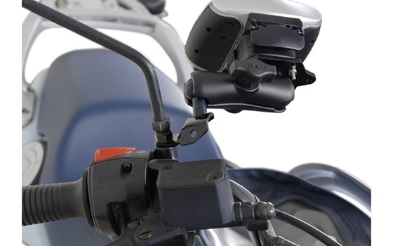 1"" Kugel-Kit. Mit Halterung am Spiegelgewinde für M8/M10 Gewinde - Bild 2