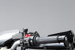 1"" Kugel für M10-Spiegelgewinde. Für M10 x 1,25 mm Gewinde. Für RAM Arm. Schwarz.