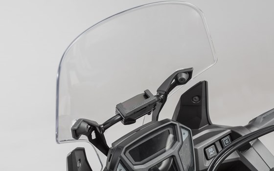 Navi-Halter an Rohr Ø 10/12 mm. Schwarz. - Bild 2