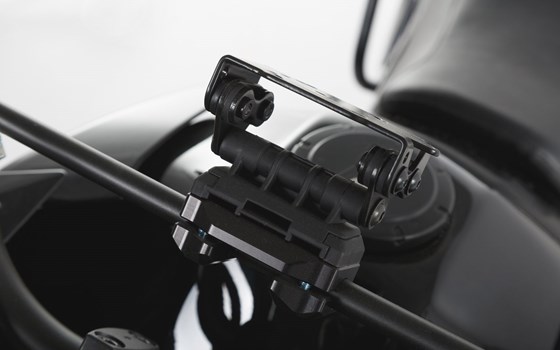 Navi-Halter an Rohr Ø 10/12 mm. Schwarz. - Bild 5