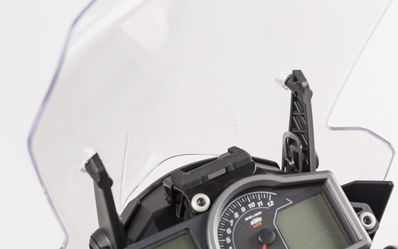 Navi-Halter im Cockpit. Schwarz. KTM 1050/1090/1190 Adventure. - Bild 2