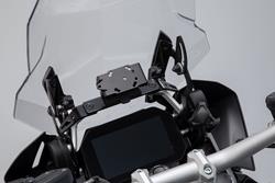 Navi-Halter im Cockpit. Schwarz. BMW R 1200 GS (12-18), R 1250 GS (18-).