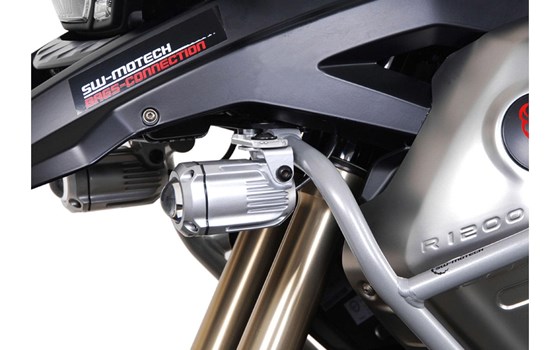 Scheinwerfer-Halter. Silbern. BMW R 1200 GS (08-12). - Bild 2 Scheinwerfer-Halter. Silbern. BMW R 1200 GS (08-12). - Bild 2