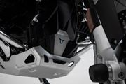 Motorschutz-Verlängerung. Schwarz/Silbern. BMW R1200 (12-18), R1250 (18-).
