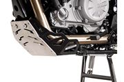 Motorschutz. Schwarz/Silbern. BMW F650GS, G650GS/Sertão.