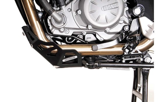 Motorschutz. Schwarz/Silbern. BMW F650GS, G650GS/Sertão. - Bild 2