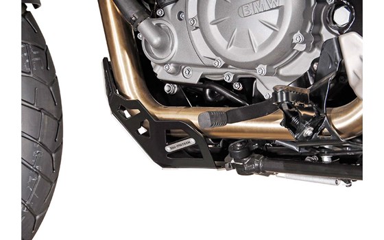 Motorschutz. Schwarz/Silbern. BMW F650GS, G650GS/Sertão. - Bild 3