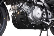 Motorschutz. Schwarz. SUZUKI DL 1000 V-Strom / Kawasaki KLV1000