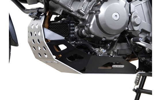 Motorschutz. Schwarz/Silbern. Suzuki DL 650 V-Strom (04-10). - Bild 1 Motorschutz. Schwarz/Silbern. Suzuki DL 650 V-Strom (04-10). - Bild 1