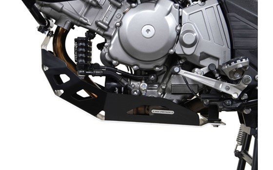 Motorschutz. Schwarz/Silbern. Suzuki DL 650 V-Strom (04-10). - Bild 2