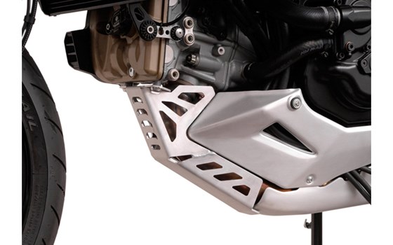 Motorschutz. Silbern. Ducati Multistrada 1200 / S (10-14). - Bild 1