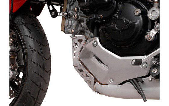 Motorschutz. Silbern. Ducati Multistrada 1200 / S (10-14). - Bild 3