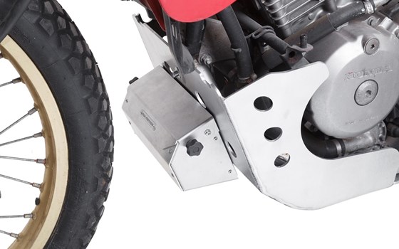 Motorschutz. Silbern. Honda XL600V Transalp (87-99). - Bild 1