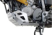 Motorschutz. Silbern. Honda XL700V Transalp (07-12).