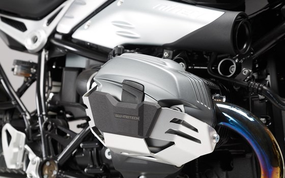 Zylinderschutz. Silbern. BMW R1200 R / GS / Adv, R nineT. - Bild 1 Zylinderschutz. Silbern. BMW R1200 R / GS / Adv, R nineT. - Bild 1