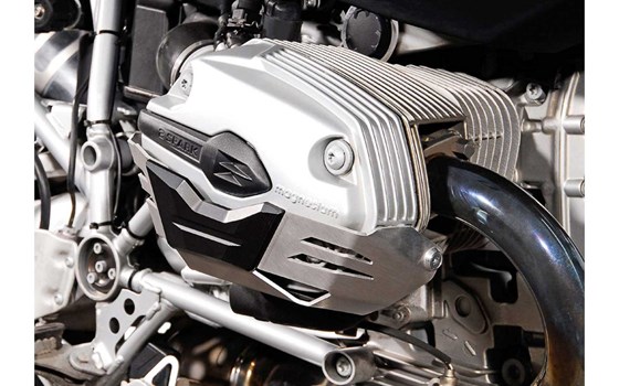 Zylinderschutz. Silbern. BMW R1200 R/ ST/ GS/ Adventure. - Bild 1